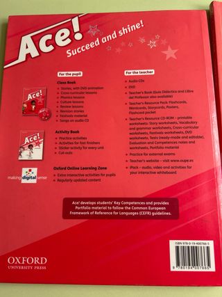Pack Ace 1r primaria
