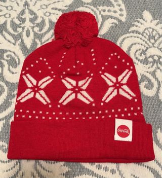Gorro Coca-Cola navideño