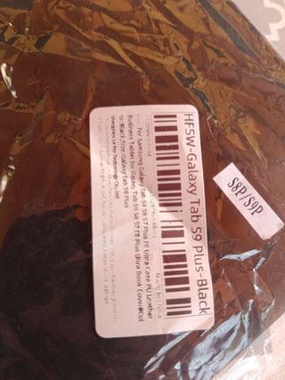 Funda Galaxy Tab S9 Plus Negra