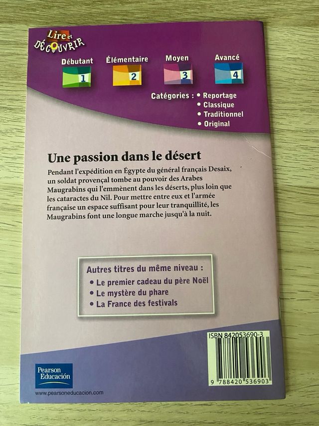 UNE PASSION DANS LE DÉSERT + CD