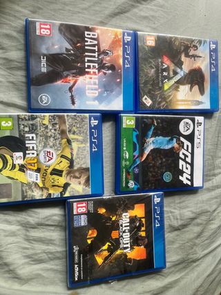 Juegos PS4 y PS5 - Battlefield, FIFA, etc