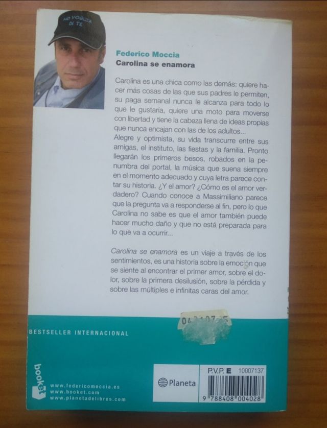 Federico Moccia Tres metros sobre el cielo Spanish