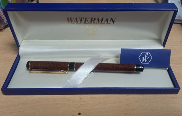Pluma Waterman Paris estilográfica
