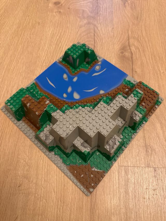 Base Lego 32x32 montaña