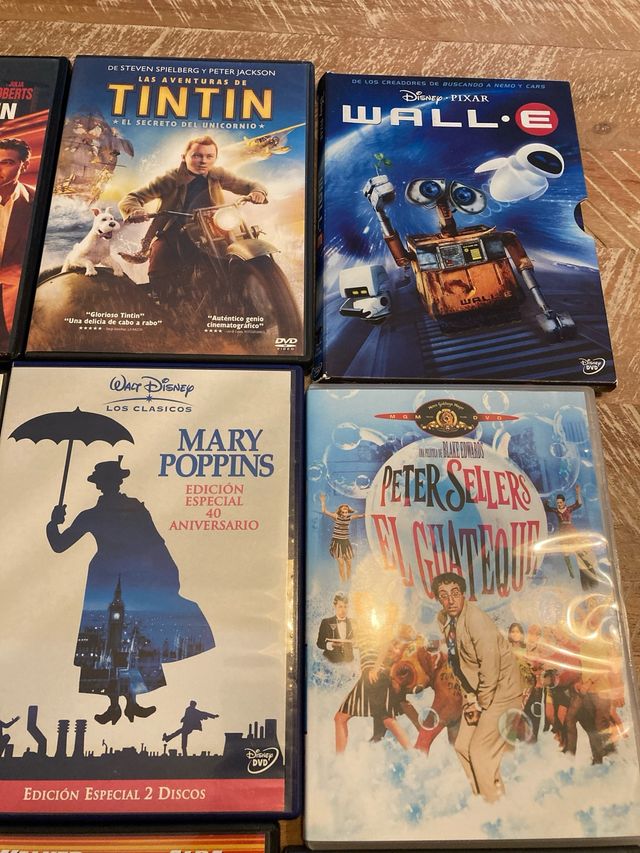 14 DVDs: Acción, Comedia, Drama