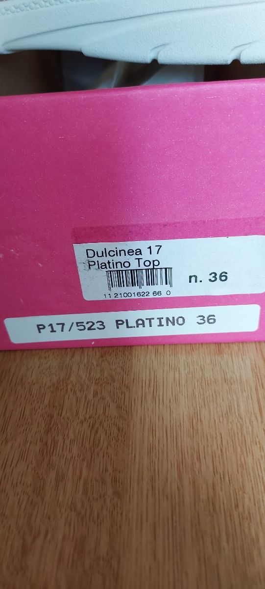 Ciabatte oro/argento n.36