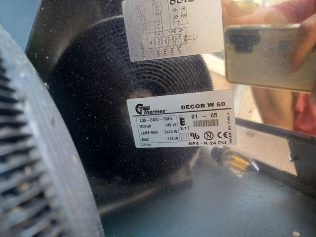 Campana extractora Thermex Decor W 60