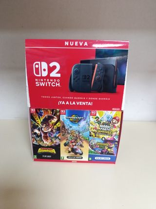 Cartel Expositor Catálogos Nintendo Switch 2