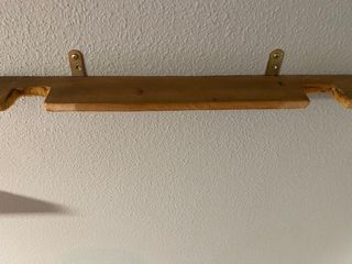 Estante madera flotante