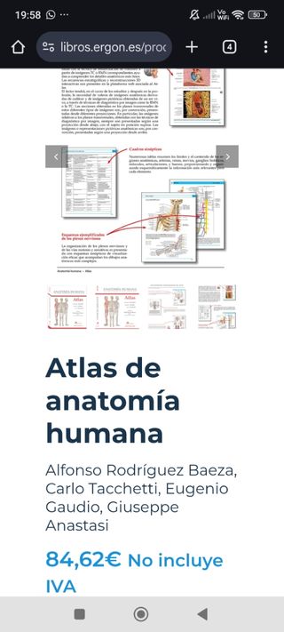 Atlas Anatomía Humana 3 Tomos
