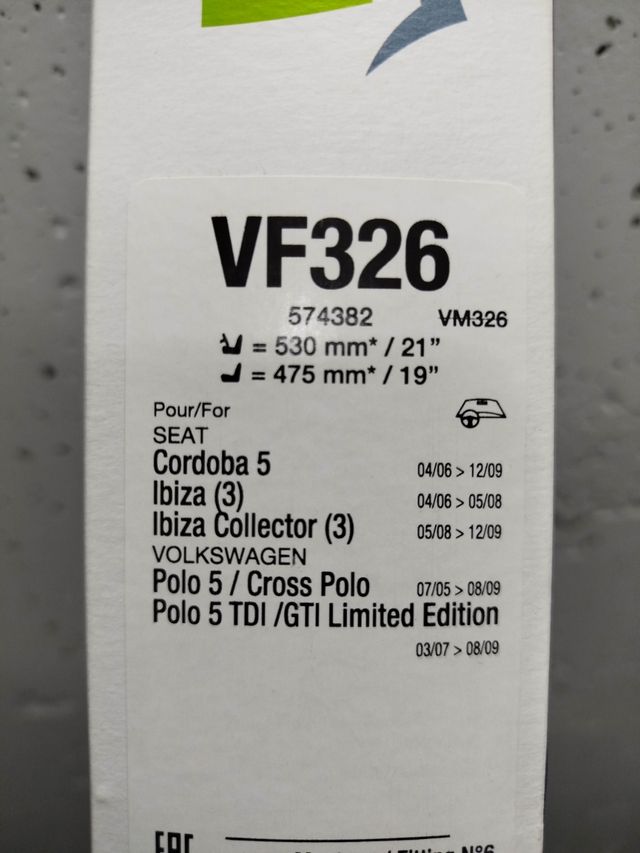 Limpiaparabrisas nuevos Valeo silencio