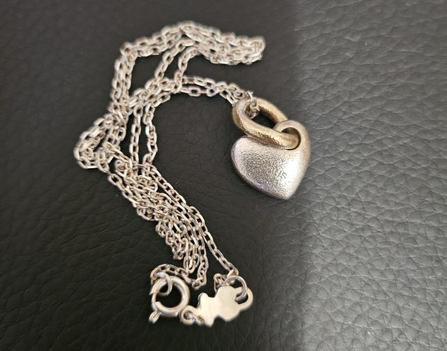 Tous. Corazón bicolor Luah + Cadena plata 45 cm