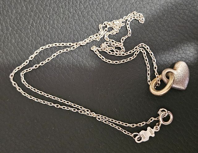 Tous. Corazón bicolor Luah + Cadena plata 45 cm