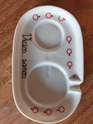 Plato café - Porcelana