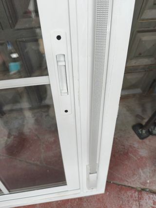 Ventana corredera aluminio blanco