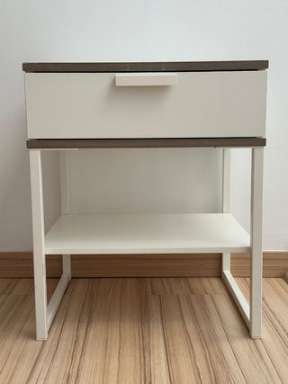 Mesita noche Ikea blanca