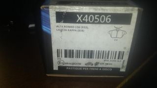 Pastiglie freno Alfa 156