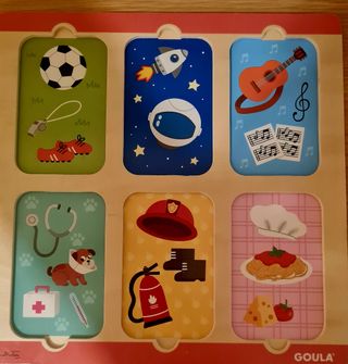 Puzzle Goula Oficios. 2 años