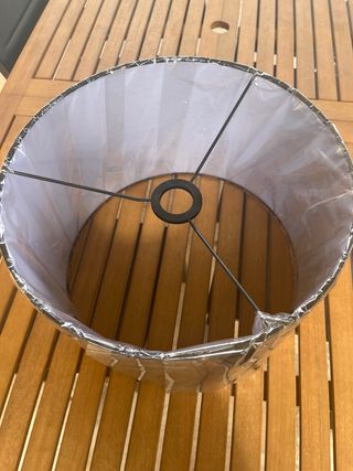 Pantalla lámpara negra - Tela
ø 40 cm