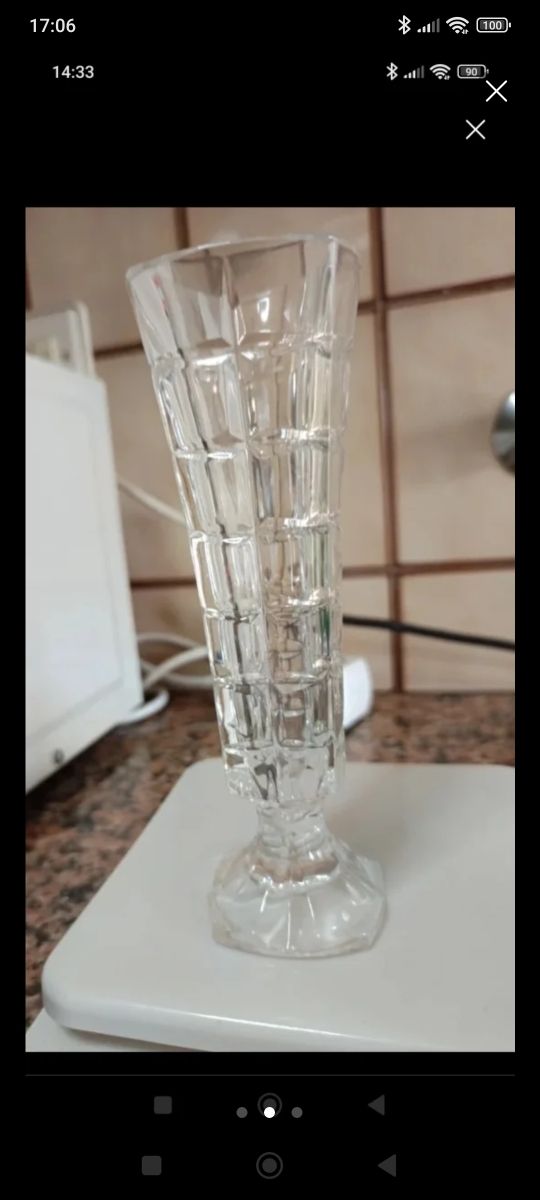 Jarrón cristal D'Arques