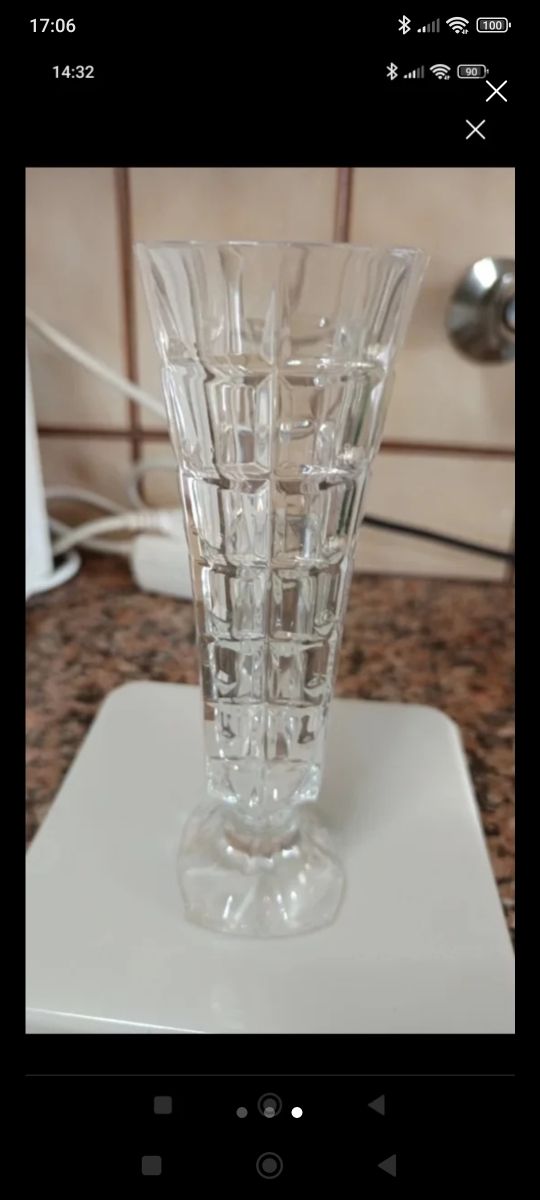 Jarrón cristal D'Arques