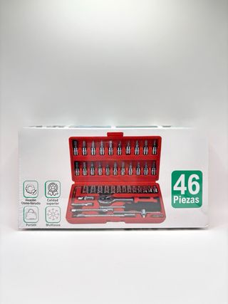 Maletín herramientas 46 piezas