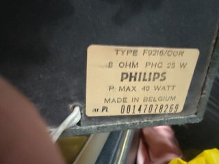 Philips: Cassetteampliador,(Leer ANUNCIO) altavoc