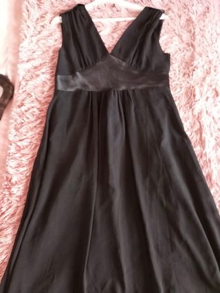 Vestido negro fiesta T L