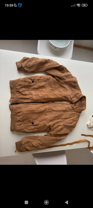 Bomber pana marrón