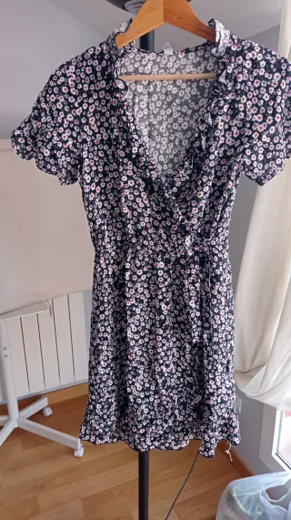 Vestido flores - Talla S