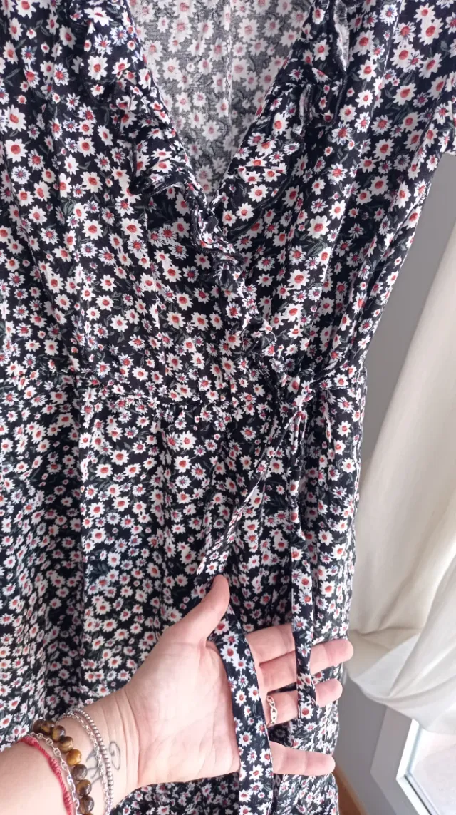 Vestido flores - Talla S