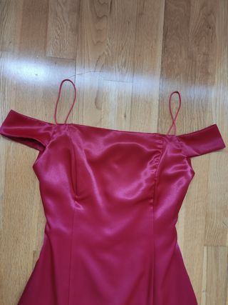 Vestido rojo largo fiesta