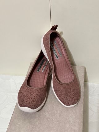 Skechers scarpe ballerine da donna Tg.37.5