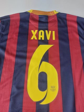 Camiseta original FC Barcelona 2013 14 Xavi #6