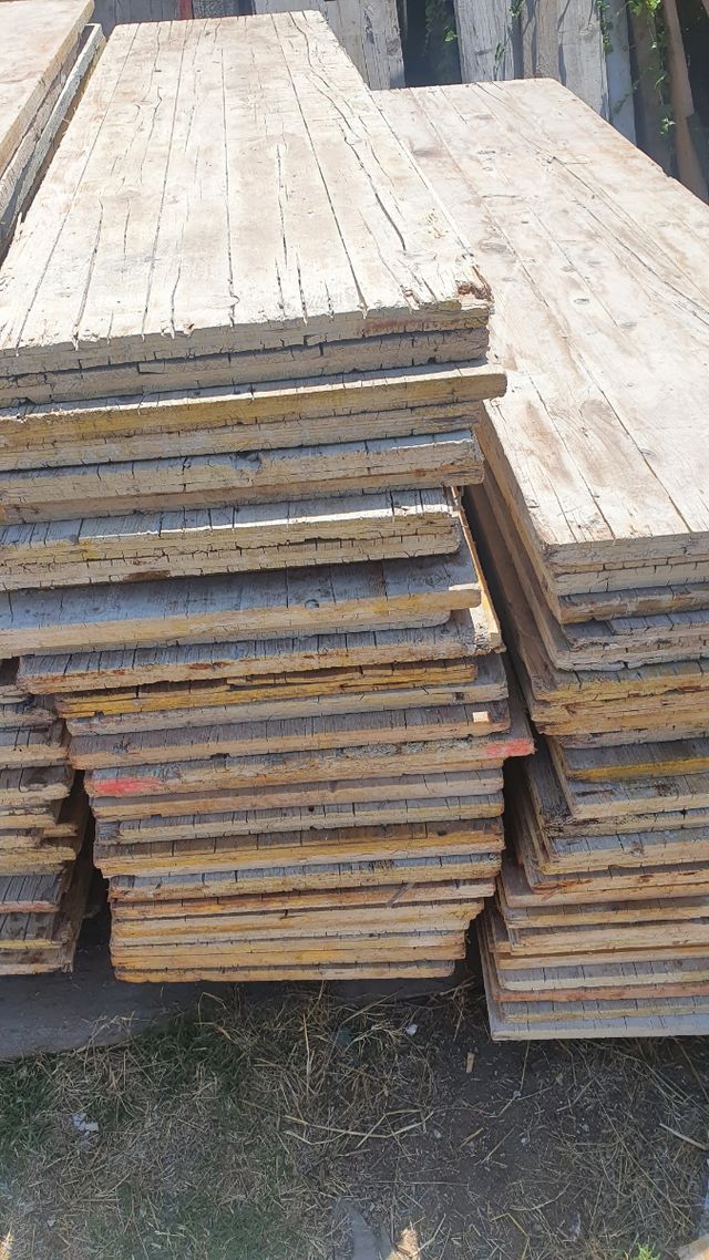 Tableros encofrar madera usados