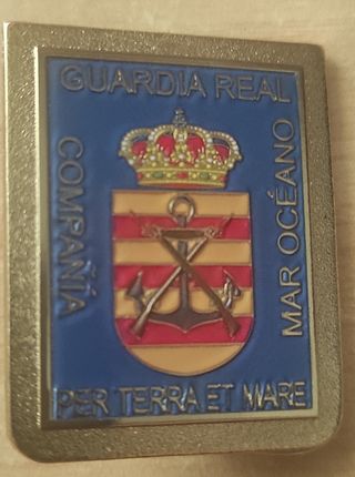 Insignia Guardia Real Cia Mar Océano