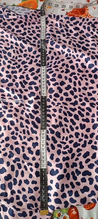 Blusa leopardo rosa y negra
