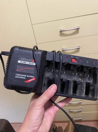 Cargador pilas CEGASA universal