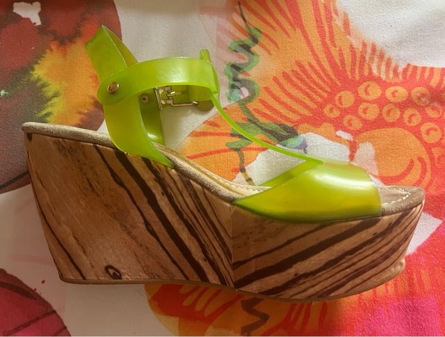 Sandalias de cuña alta de la marca Miss Sixty