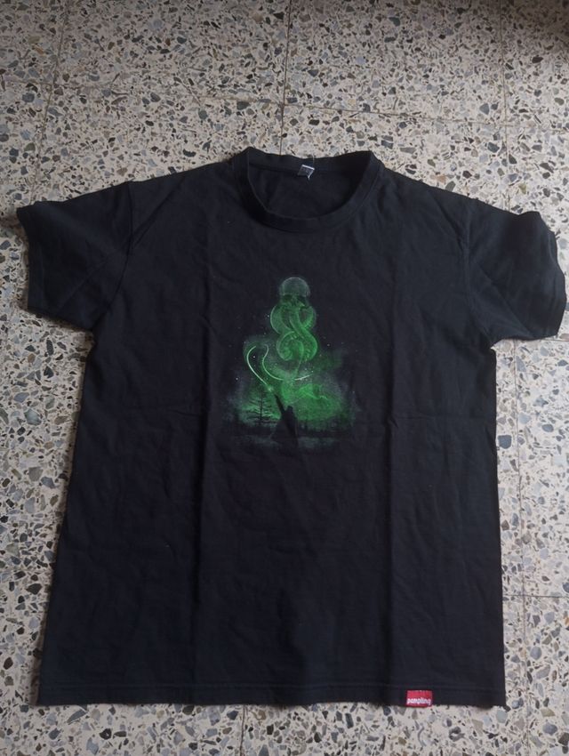 Camiseta Grunge Y2K negra