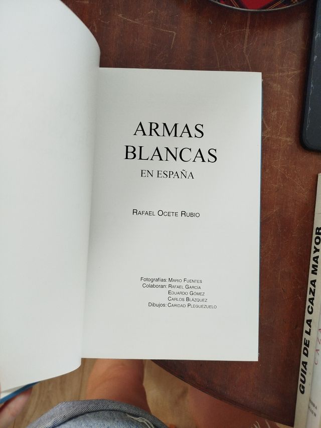 Armas Blancas en España - Ocete Rubio