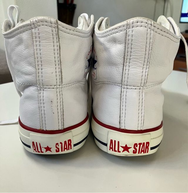 Converse All Star blancas altas