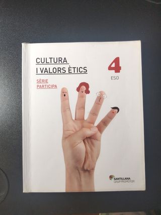 CULTURA I VALORS ETICS SERIE PARTICIPA 4 ESO