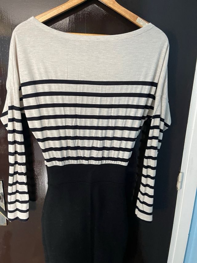 Abito a righe Bershka M