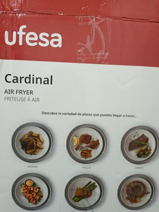 Freidora de aire Ufesa Cardinal 6.5L - 1600W