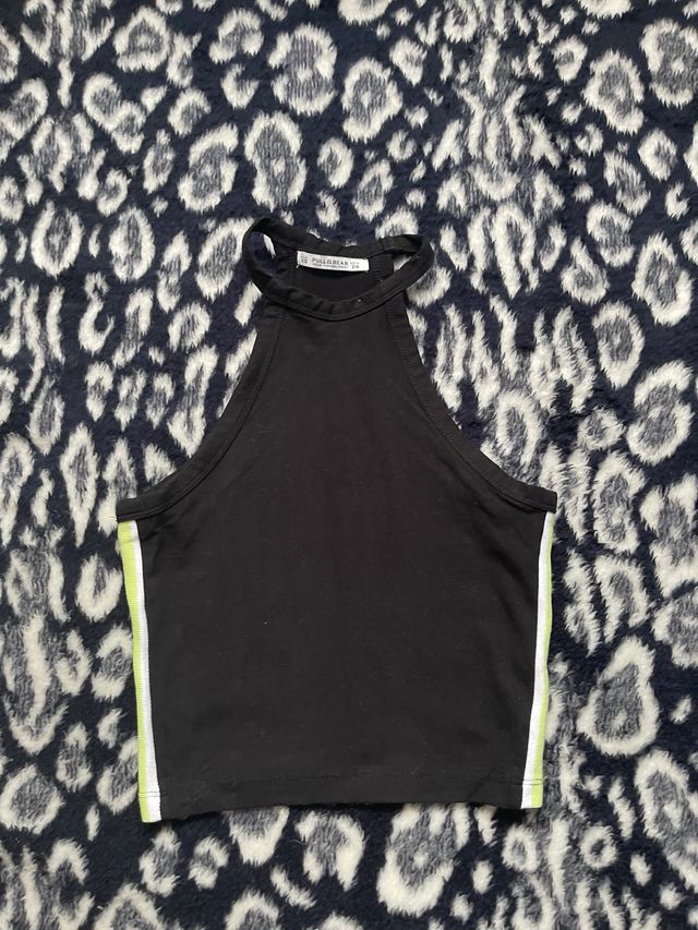 Top nero Pull Bear XS