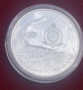 Moneda 2 dollars 2021 Niue PCGS 35th Anniversary