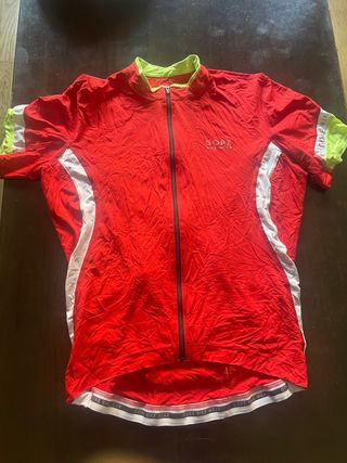 Maillot ciclismo Gore Bike Wear rojo