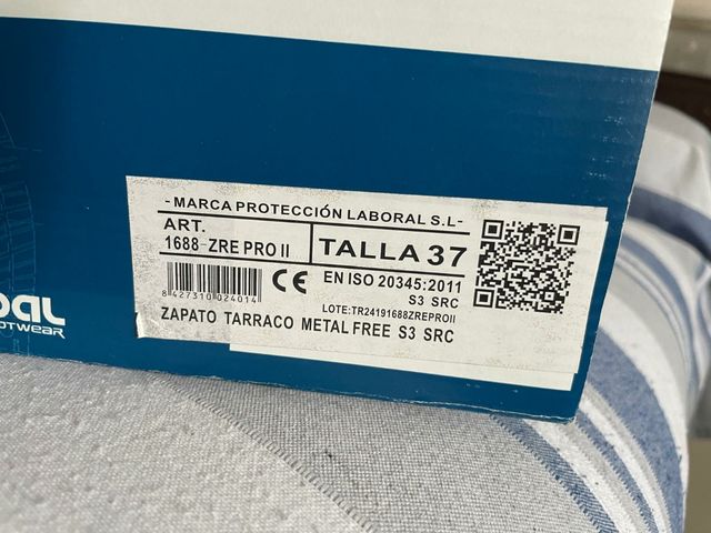 Zapatillas seguridad Aníbal