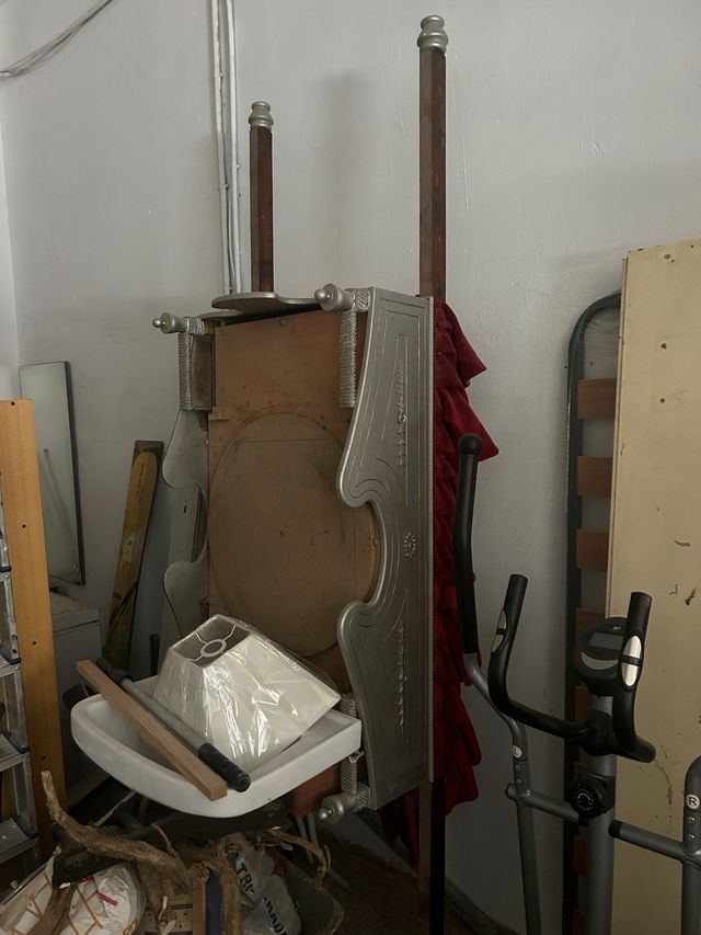 Trono Virgen - Decoración antigua